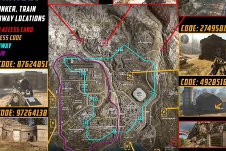 The Complete List of Verdansk Bunker Codes May 22 23 24 2025, 100% Accurate and Right on Target!